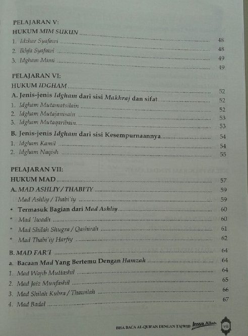 Detail Buku Metode Asy Syafii Nomer 19