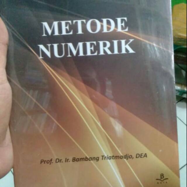 Detail Buku Metode Numerik Nomer 8