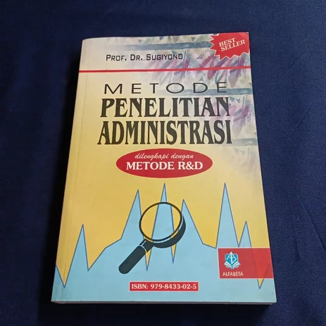 Detail Buku Metode Penelitian Administrasi Sugiyono Nomer 29