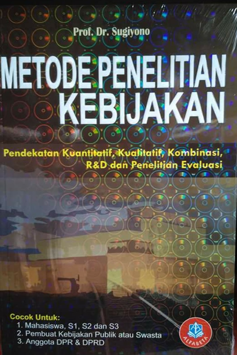 Detail Buku Metode Penelitian Administrasi Sugiyono Nomer 30