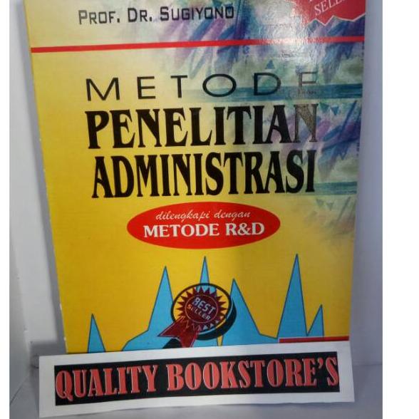 Detail Buku Metode Penelitian Administrasi Sugiyono Nomer 35