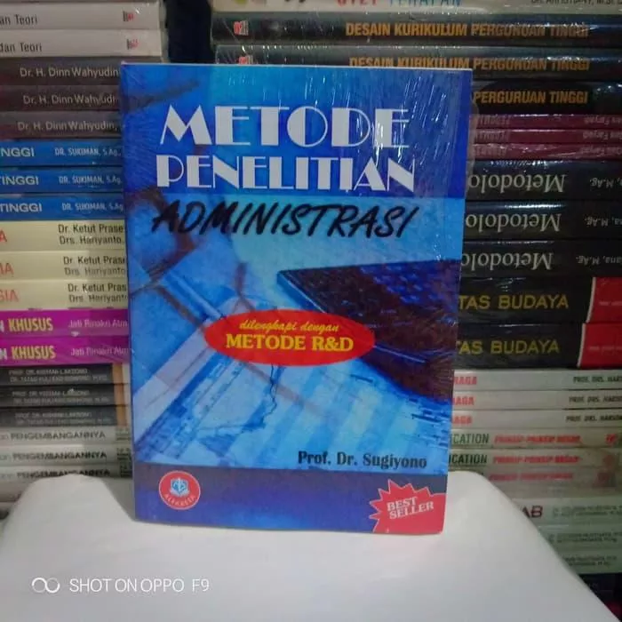 Detail Buku Metode Penelitian Administrasi Sugiyono Nomer 48