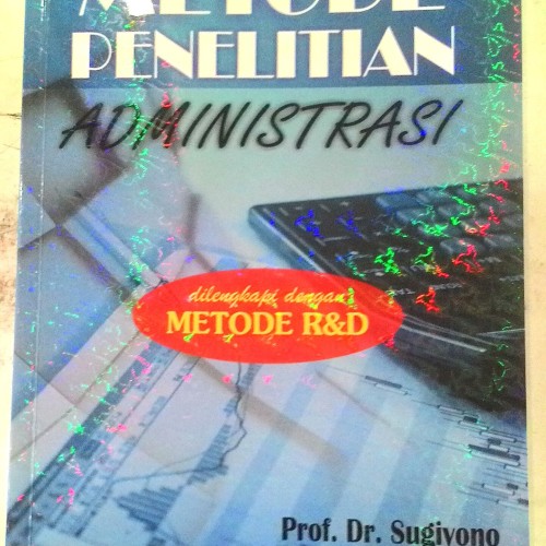 Detail Buku Metode Penelitian Administrasi Sugiyono Nomer 8