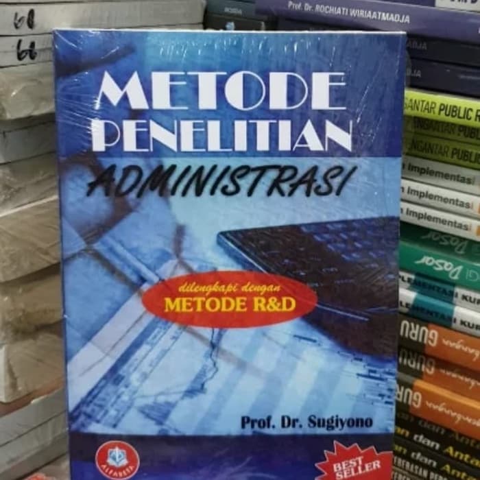 Detail Buku Metode Penelitian Administrasi Sugiyono Nomer 10