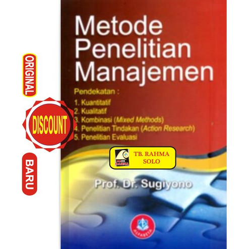 Detail Buku Metode Penelitian Manajemen Sugiyono Nomer 33