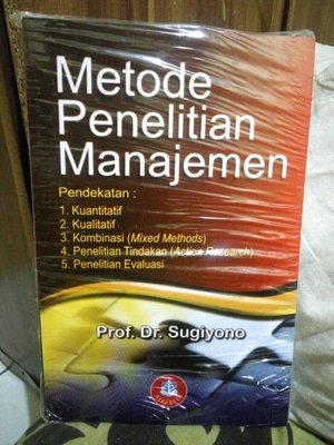 Detail Buku Metode Penelitian Manajemen Sugiyono Nomer 41