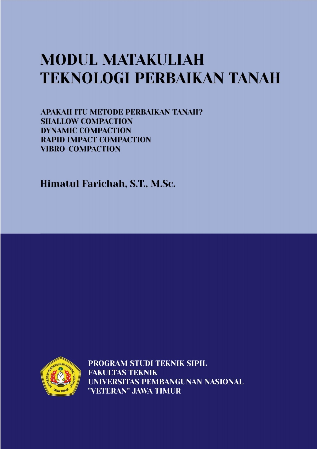 Detail Buku Metode Perbaikan Tanah Nomer 5