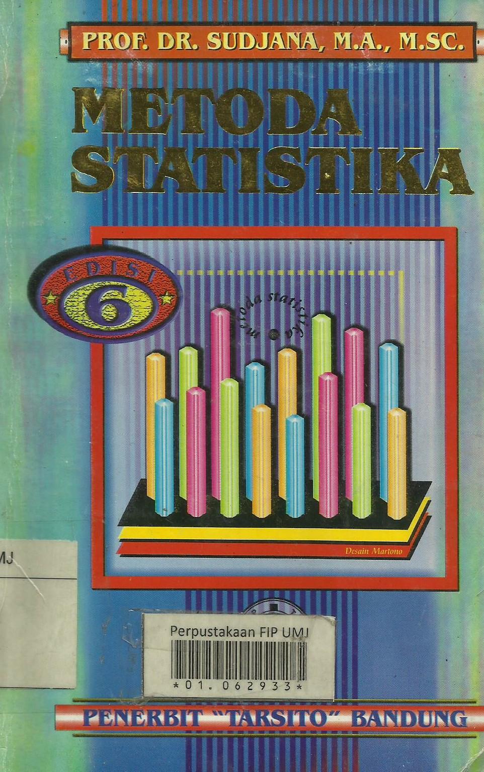 Detail Buku Metode Statistika Nomer 14
