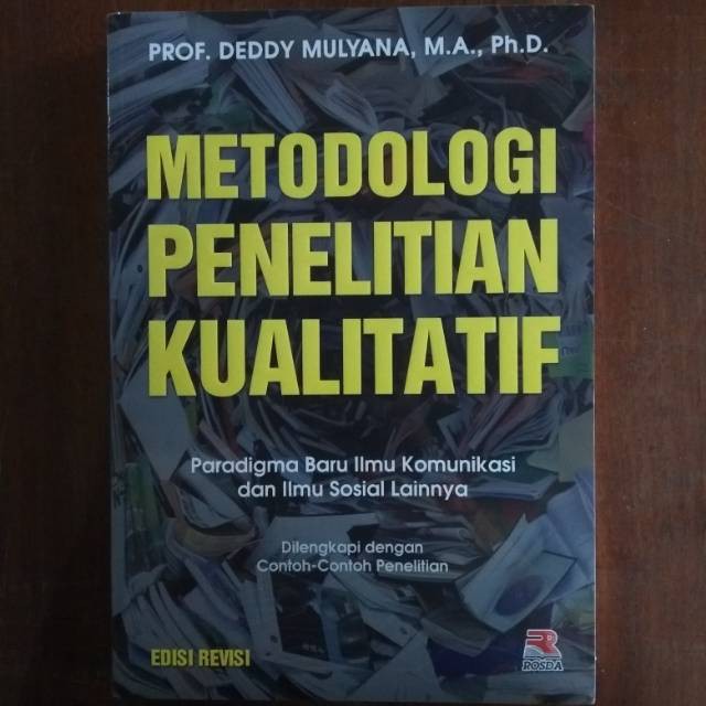 Detail Buku Metodologi Penelitian Kualitatif Nomer 2