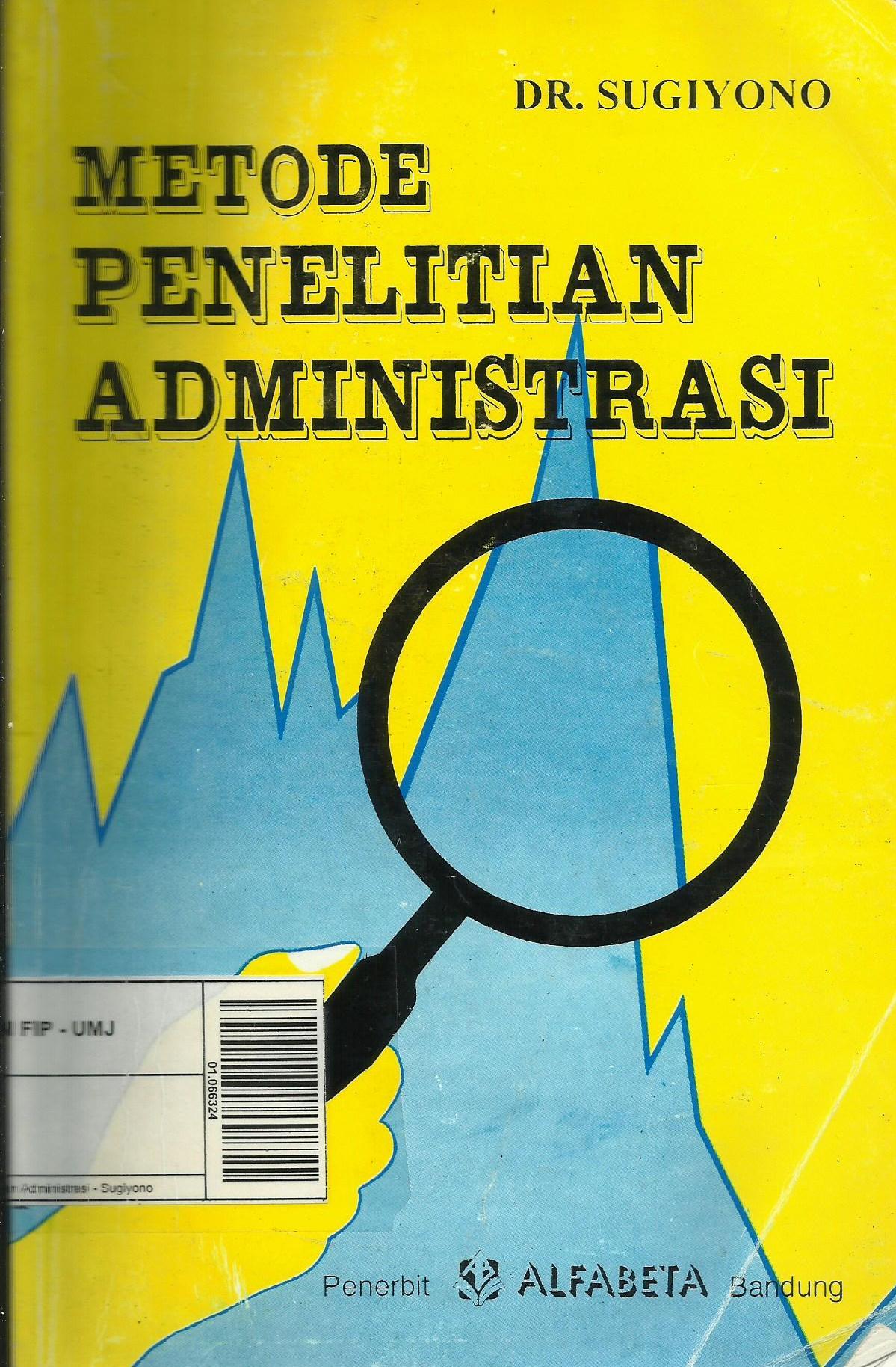 Detail Buku Metodologi Penelitian Kuantitatif Sugiyono Nomer 20