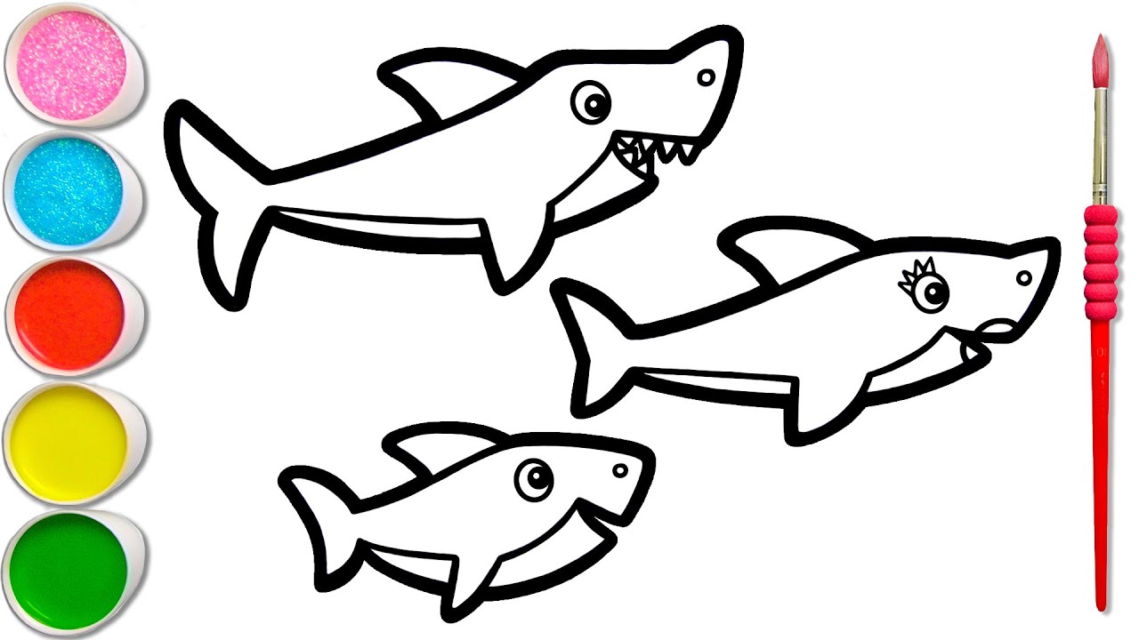 Detail Buku Mewarnai Baby Shark Nomer 47