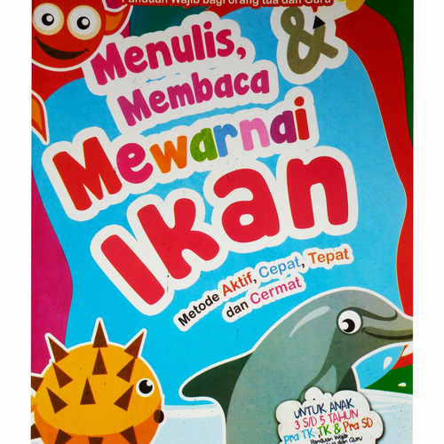 Detail Buku Mewarnai Ikan Nomer 11