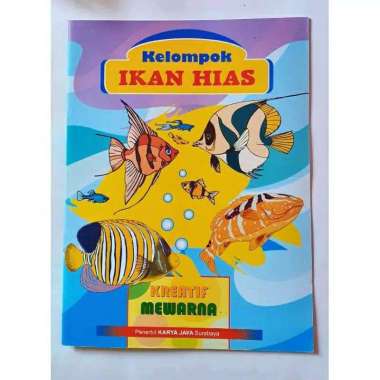 Detail Buku Mewarnai Ikan Nomer 32