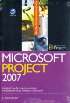 Detail Buku Microsoft Project Nomer 41