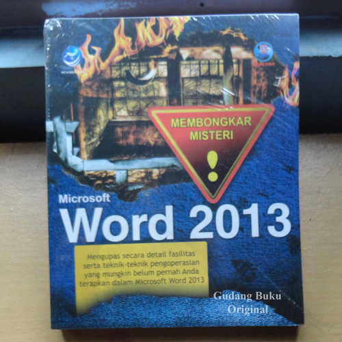 Detail Buku Microsoft Word 2013 Nomer 49