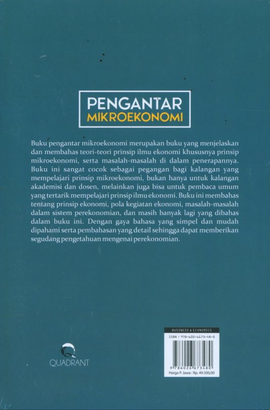 Detail Buku Mikro Ekonomi Nomer 33