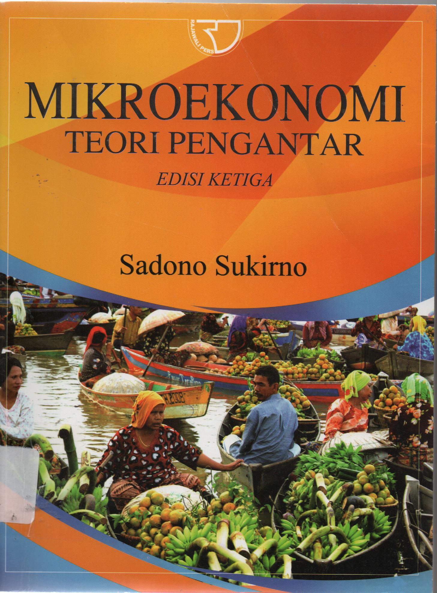 Detail Buku Mikro Ekonomi Sadono Sukirno Nomer 40