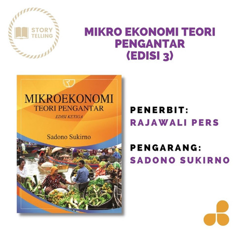 Detail Buku Mikro Ekonomi Sadono Sukirno Nomer 45