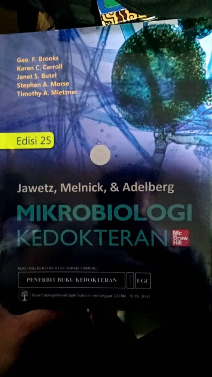 Detail Buku Mikrobiologi Kedokteran Jawetz Nomer 21