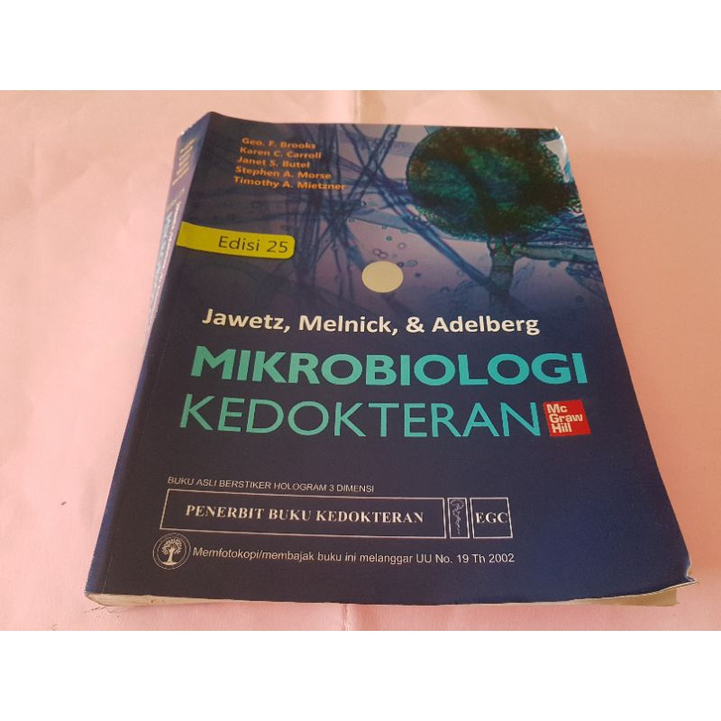 Detail Buku Mikrobiologi Kedokteran Jawetz Nomer 30