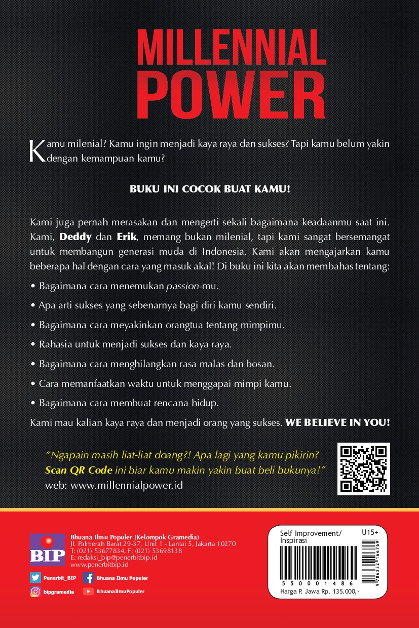 Detail Buku Milenial Power Nomer 6