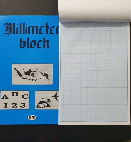 Detail Buku Milimeter Block Nomer 2