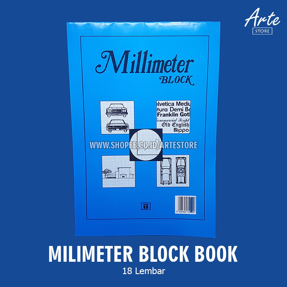 Detail Buku Milimeter Block Nomer 32