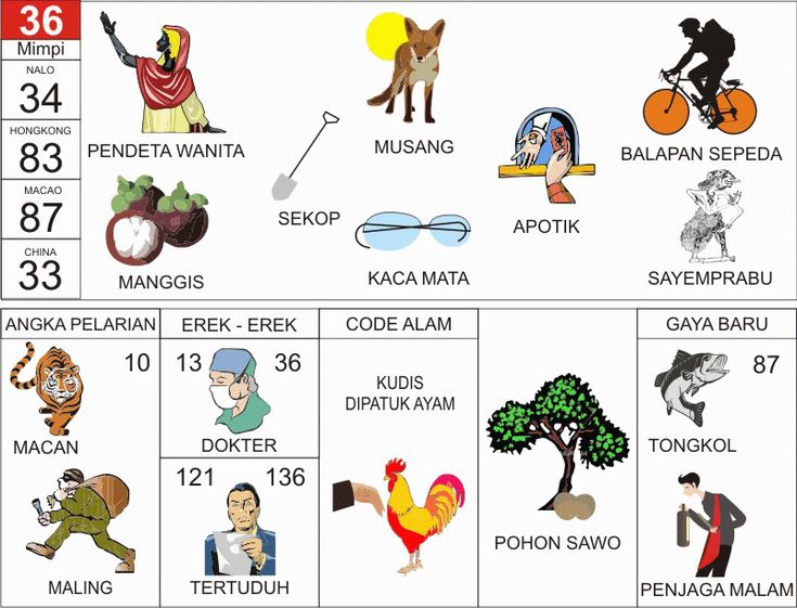 Detail Buku Mimpi 2d Menurut Abjad Nomer 36