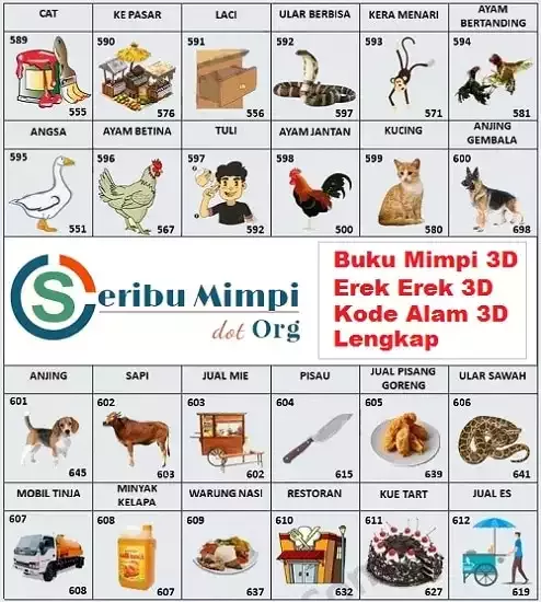 Buku Mimpi 3d Bergambar Lebih Lengkap - KibrisPDR