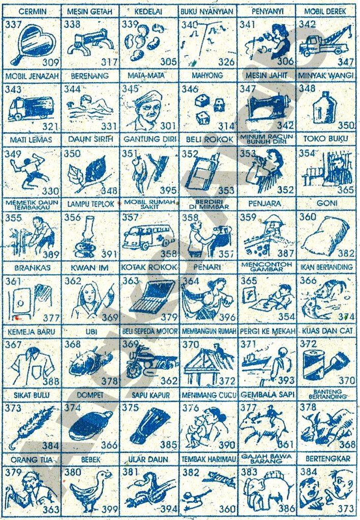 Detail Buku Mimpi 3d Tongkat Nomer 15