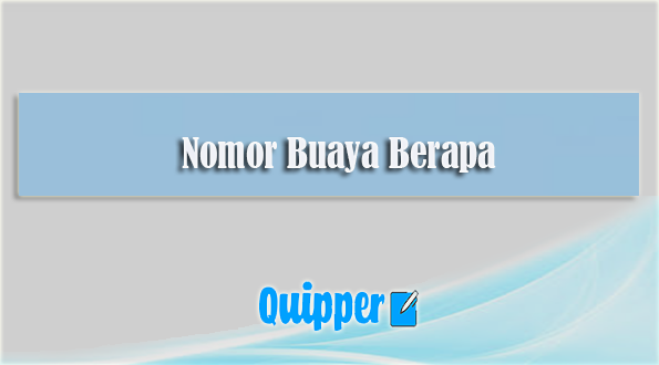 Detail Buku Mimpi 4d Buaya Nomer 46