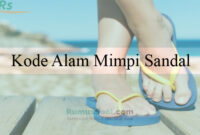 Detail Buku Mimpi 4d Sandal Jepit Nomer 4