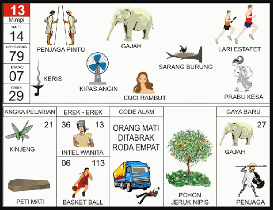 Detail Buku Mimpi Bergambar Mbah Barong Nomer 40