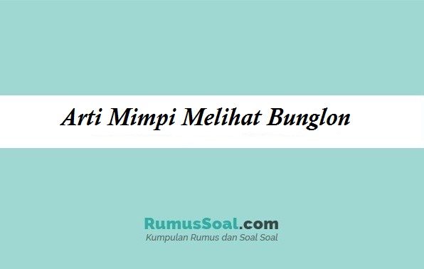 Detail Buku Mimpi Bunglon Nomer 51