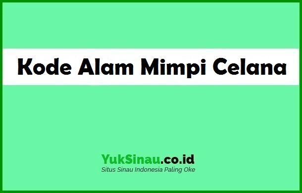 Detail Buku Mimpi Celana Panjang Nomer 19