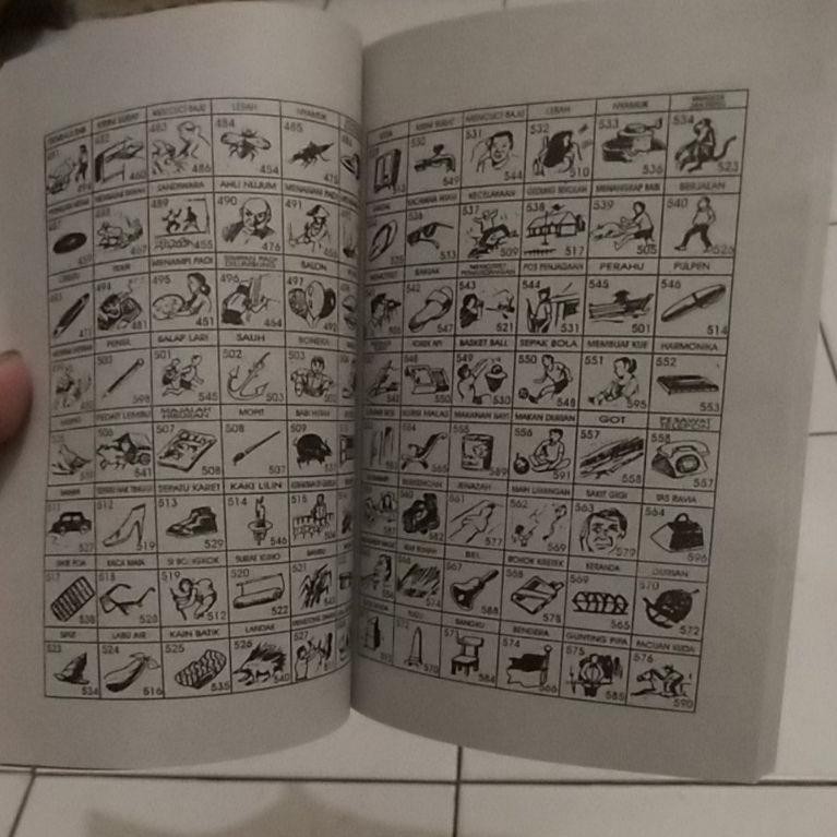 Detail Buku Mimpi Celana Panjang Nomer 45