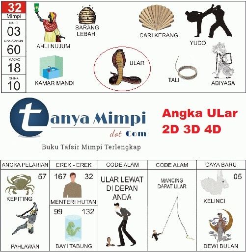 Detail Buku Mimpi Digigit Ular Nomer 6