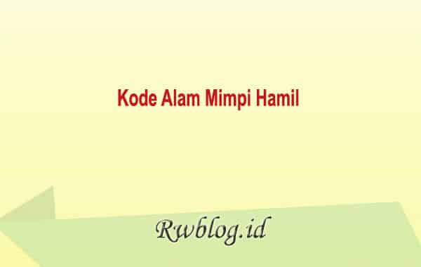 Detail Buku Mimpi Hamil 2d Nomer 37