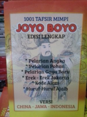 Detail Buku Mimpi Joyo Boyo Nomer 7