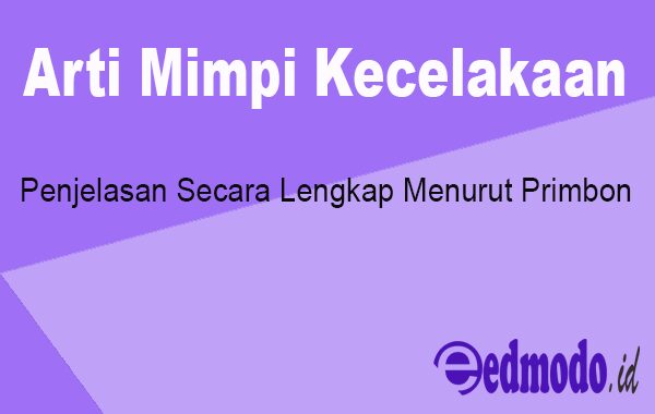 Detail Buku Mimpi Kecelakaan Nomer 33