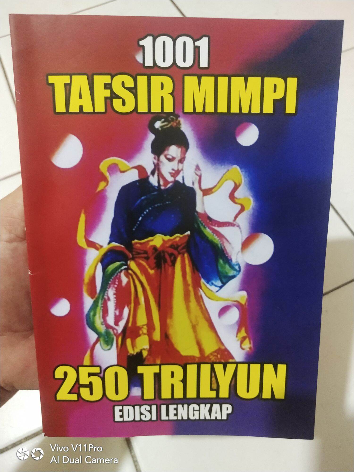 Detail Buku Mimpi Komplit Nomer 25