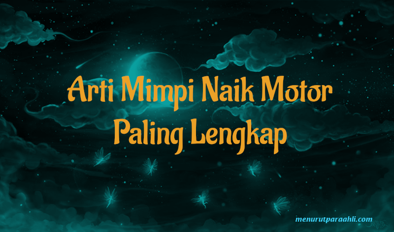 Detail Buku Mimpi Naik Motor Nomer 40