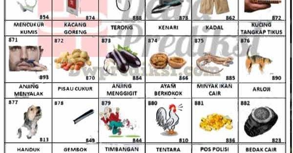 Detail Buku Mimpi Paku Nomer 33