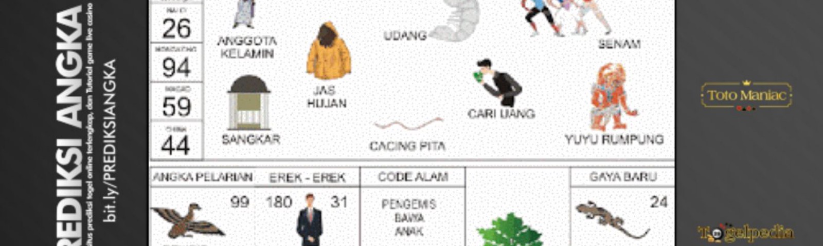 Detail Buku Mimpi Udang Nomer 43