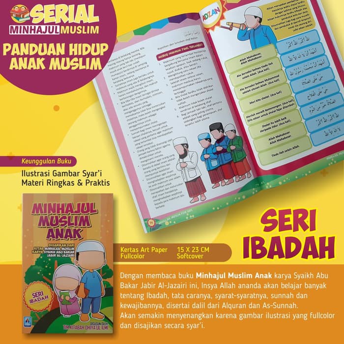 Detail Buku Minhajul Muslim Anak Nomer 3