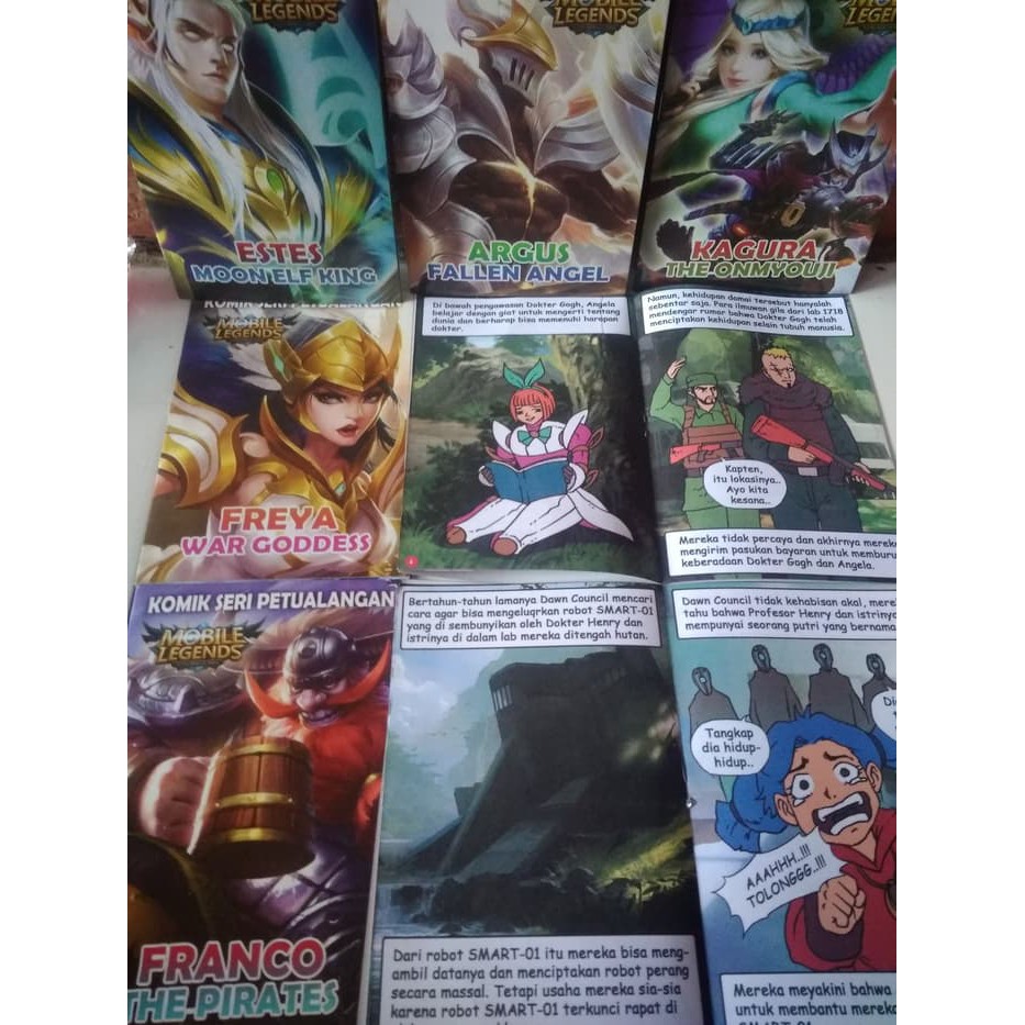 Detail Buku Mobile Legend Nomer 10