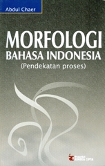 Detail Buku Morfologi Bahasa Indonesia Nomer 2
