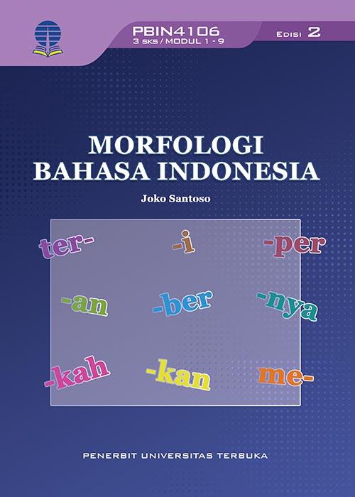Detail Buku Morfologi Bahasa Indonesia Nomer 31