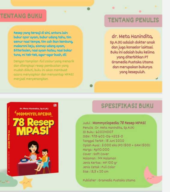 Detail Buku Mpasi Dr Meta Nomer 10