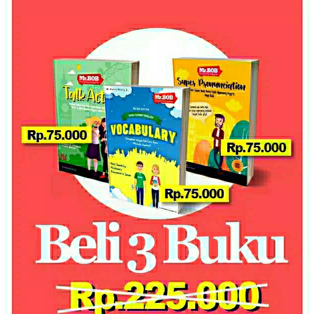 Detail Buku Mr Bob Kampung Inggris Nomer 2